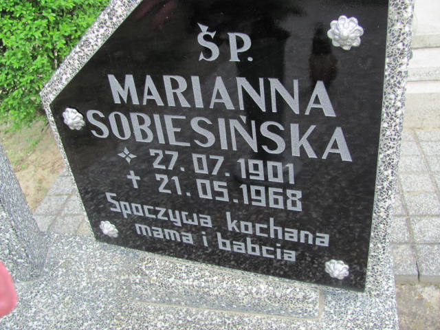 Marianna SOBIESIŃSKA 1901 Międzybórz - Grobonet - Wyszukiwarka osób pochowanych