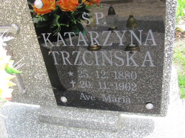 Katarzyna TRZCIŃSKA 1880 Międzybórz - Grobonet - Wyszukiwarka osób pochowanych