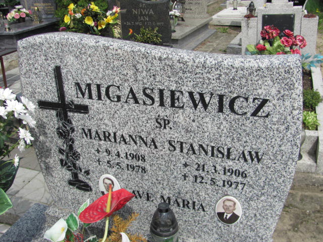 Stanisław MIGASIEWICZ 1906 Międzybórz - Grobonet - Wyszukiwarka osób pochowanych