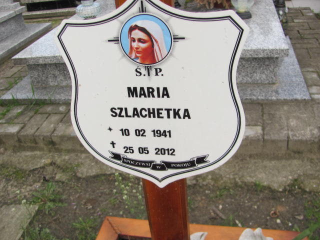 Maria SZLACHETKA 1941 Międzybórz - Grobonet - Wyszukiwarka osób pochowanych