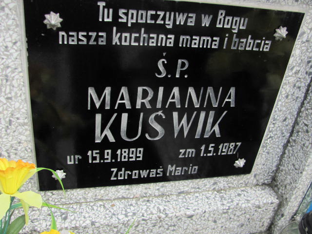 Jan KUŚWIK 1897 Międzybórz - Grobonet - Wyszukiwarka osób pochowanych