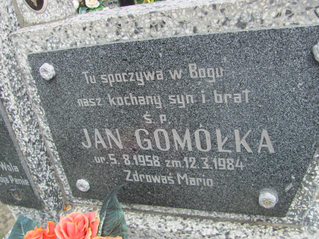 Irena GOMÓŁKA 1960 Międzybórz - Grobonet - Wyszukiwarka osób pochowanych