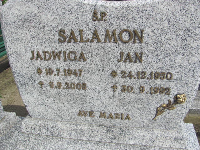 Jan SALAMON 1950 Międzybórz - Grobonet - Wyszukiwarka osób pochowanych