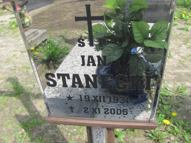 Jan STANECKI 1931 Międzybórz - Grobonet - Wyszukiwarka osób pochowanych