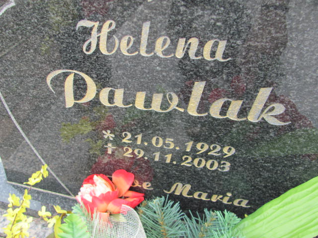 Helena PAWLAK 1929 Międzybórz - Grobonet - Wyszukiwarka osób pochowanych