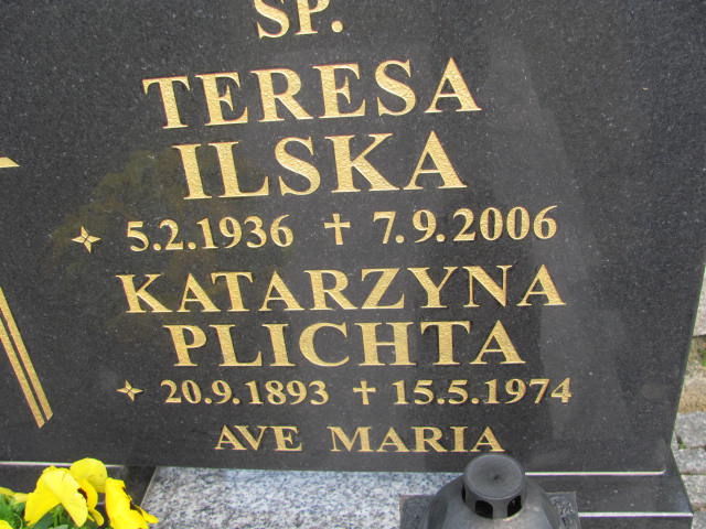 Katarzyna PLICHTA 1893 Międzybórz - Grobonet - Wyszukiwarka osób pochowanych