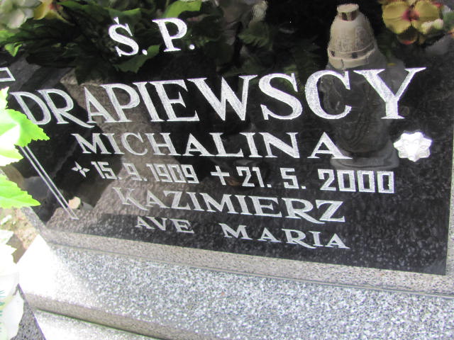 Michalina DRAPIEWSKA 1909 Międzybórz - Grobonet - Wyszukiwarka osób pochowanych