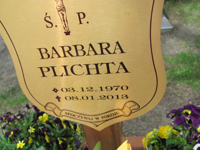 Barbara PLICHTA 1970 Międzybórz - Grobonet - Wyszukiwarka osób pochowanych