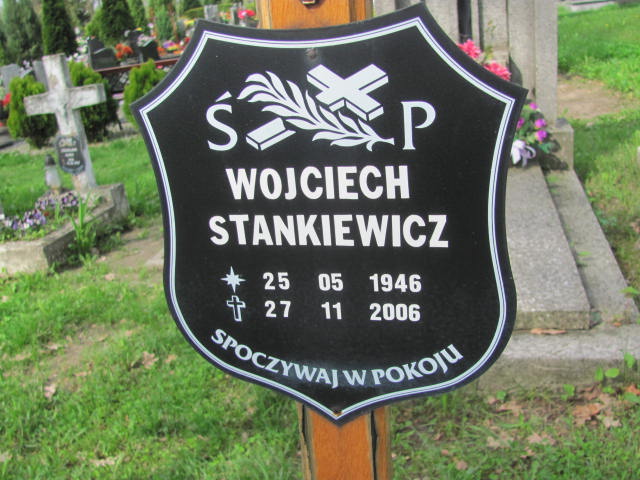 Wojciech STANKIEWICZ 1946 Międzybórz - Grobonet - Wyszukiwarka osób pochowanych