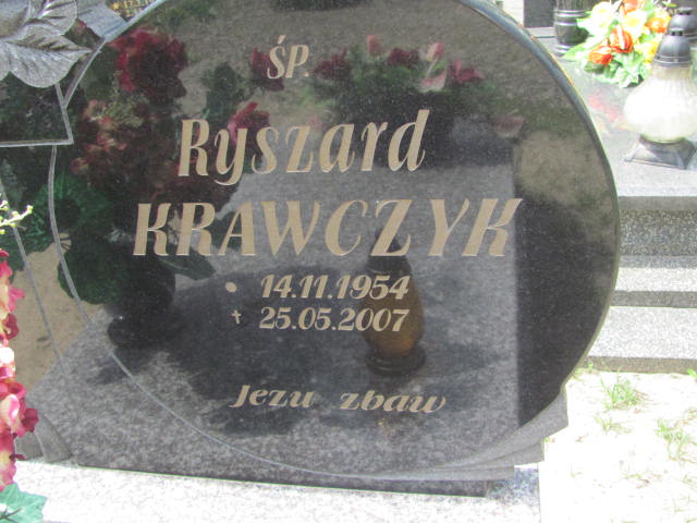Ryszard KRAWCZYK 1954 Międzybórz - Grobonet - Wyszukiwarka osób pochowanych